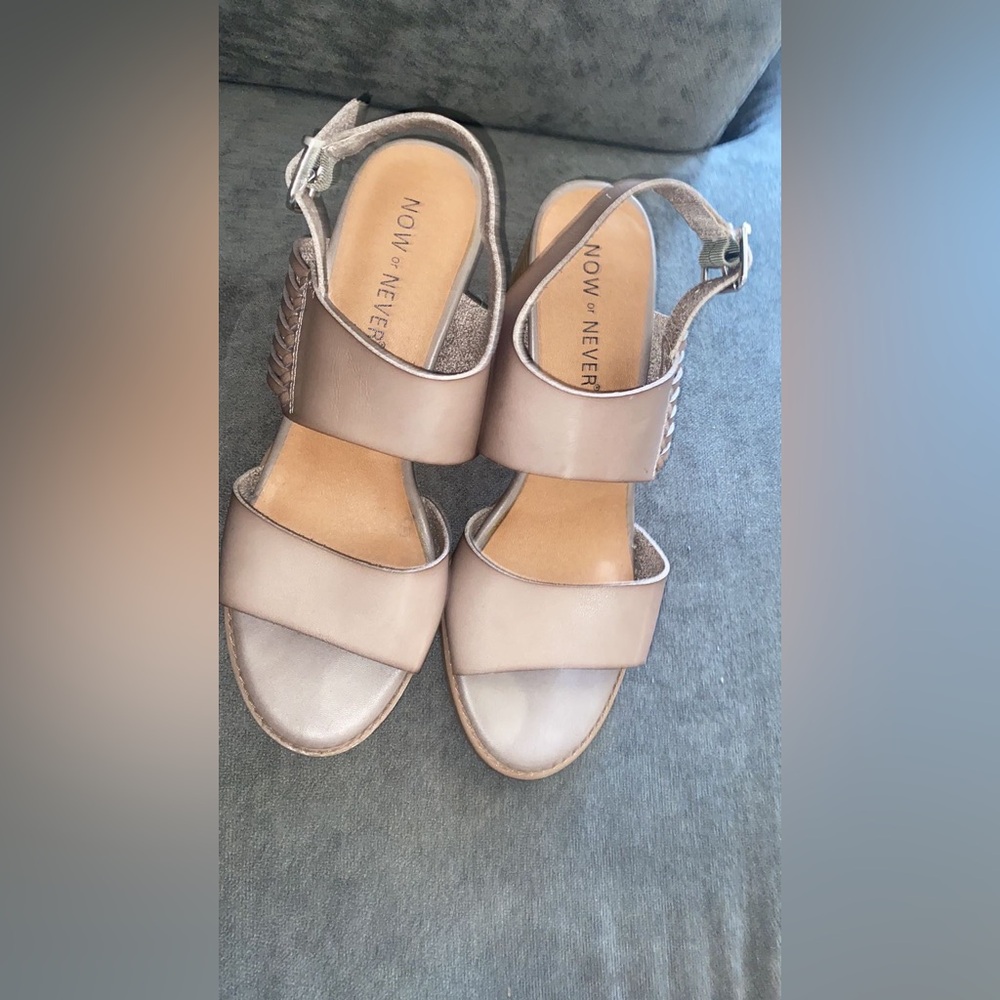 Buckles Now or Never Heels